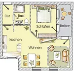 Brise Am Buchenpark App 15 Apartmán